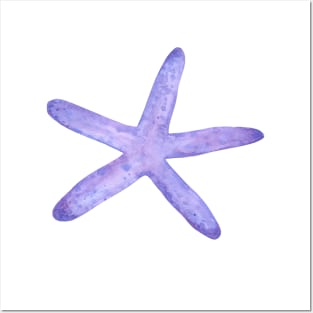 Colorful cute starfish Posters and Art